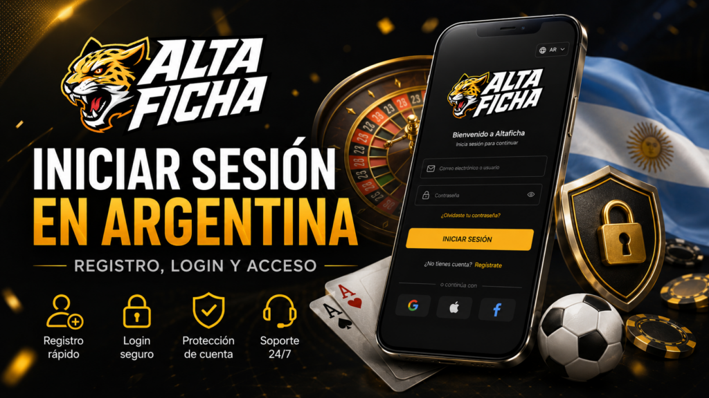 Altaficha iniciar sesión en Argentina desde celular con acceso seguro a la cuenta